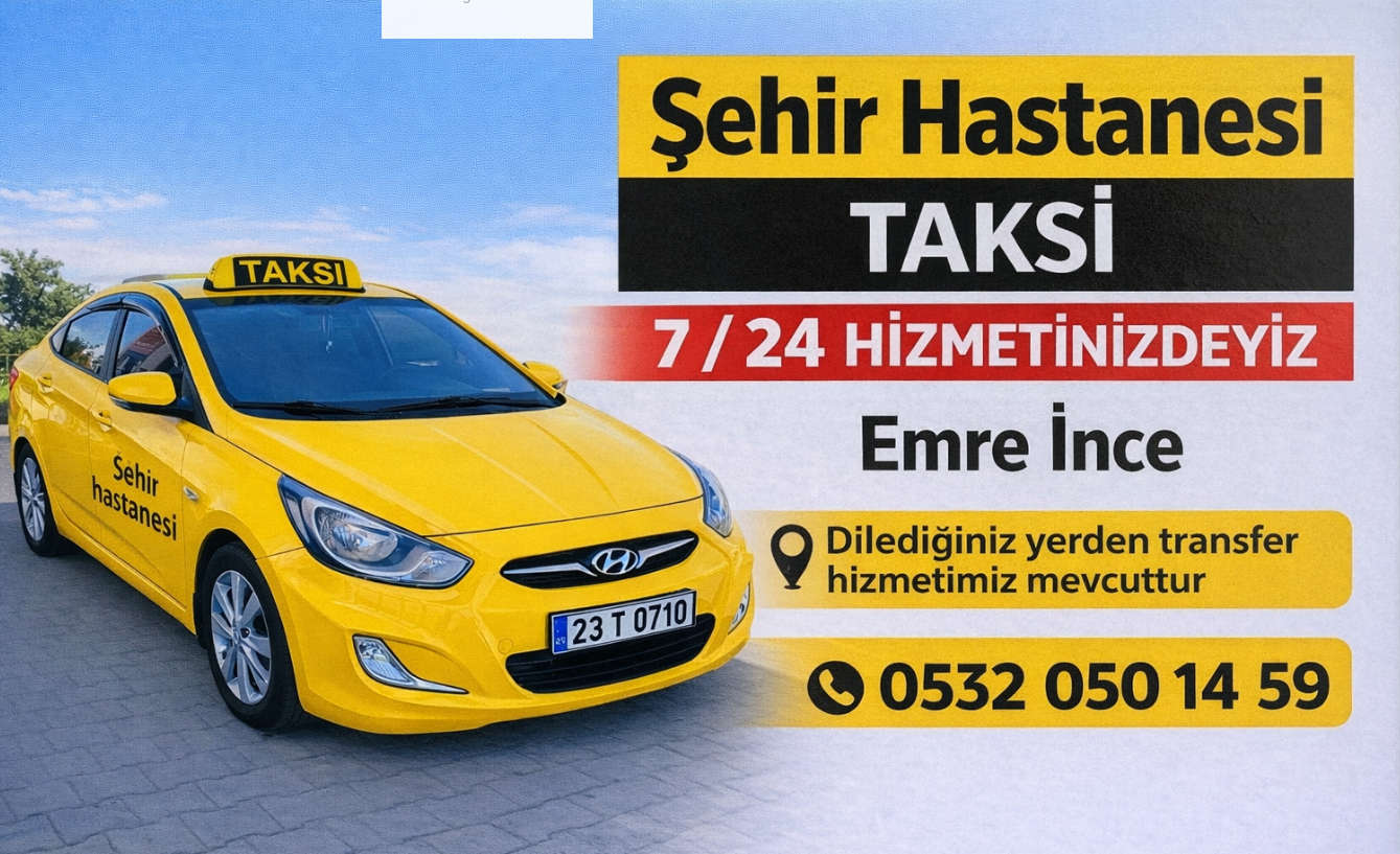 Elazığ Şehir Hastanesi Taksi görseli
